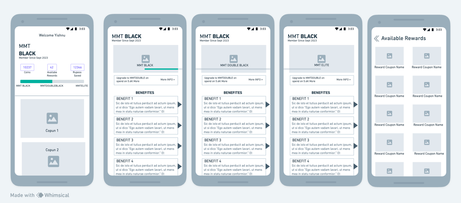 MMT Wireframe